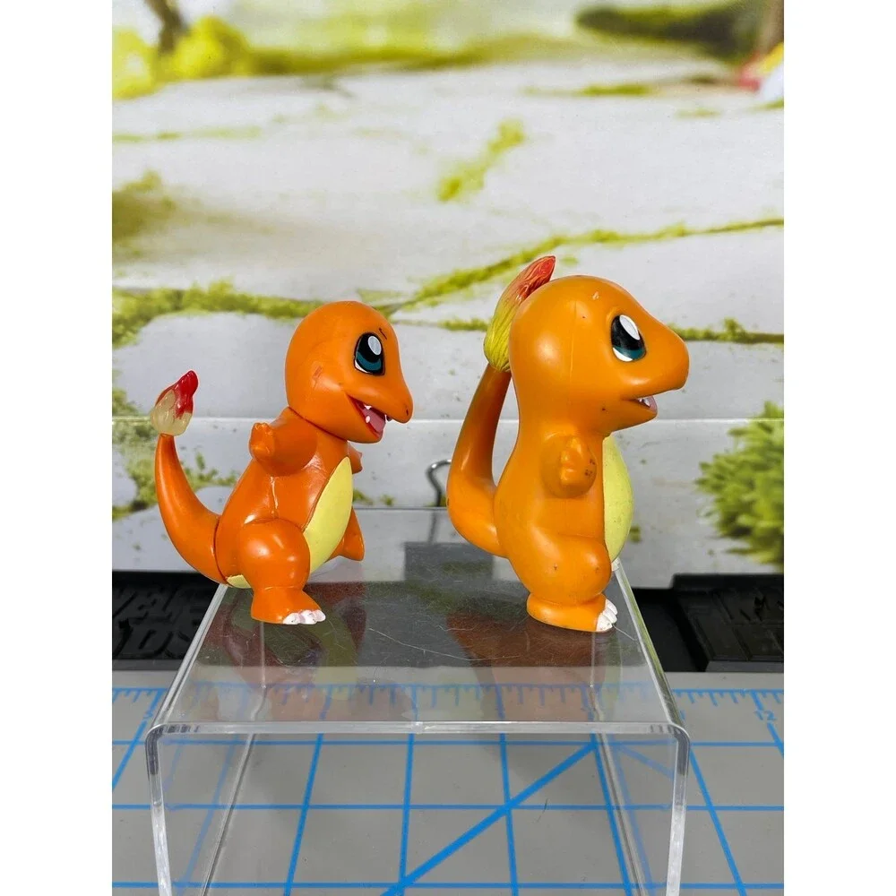 Pokemon Nintendo Charmander Lot Jakks Vintage Figure Figurine 2007 1999